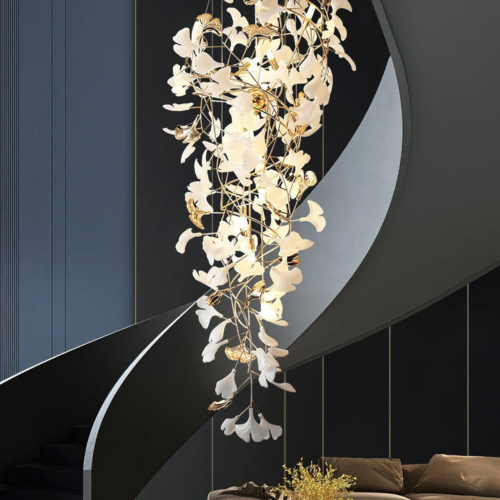 Gingko Ojo Chandelier - Vakkerlight