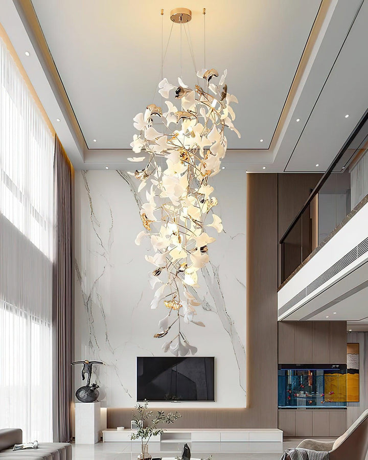 Gingko Ojo Chandelier - Vakkerlight