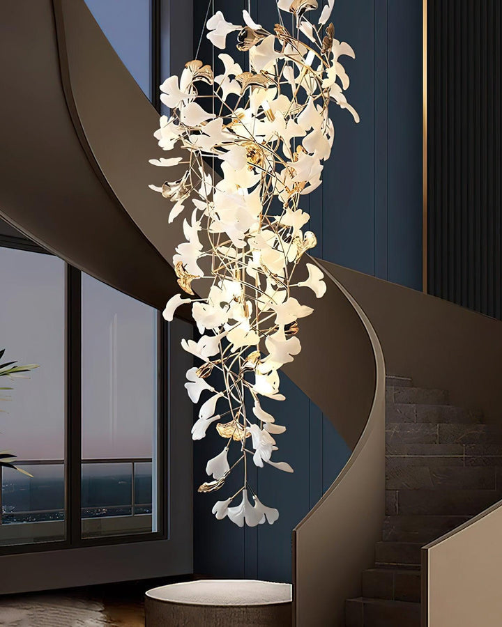 Gingko Ojo Chandelier - Vakkerlight