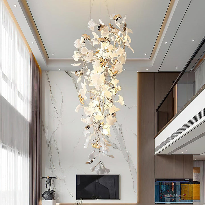 Gingko Ojo Chandelier - Vakkerlight