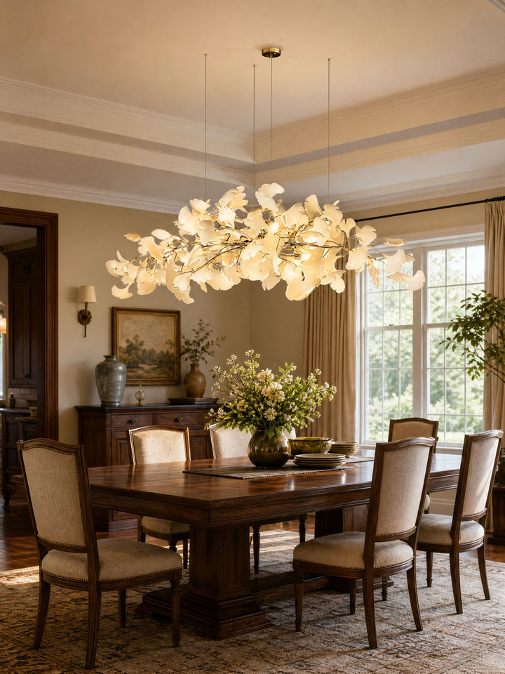 Gingko Plume Chandelier - Vakkerlight