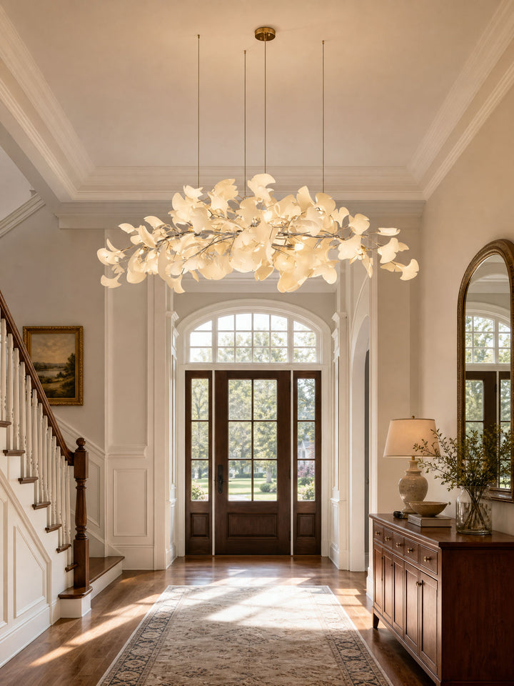 Gingko Plume Chandelier - Vakkerlight