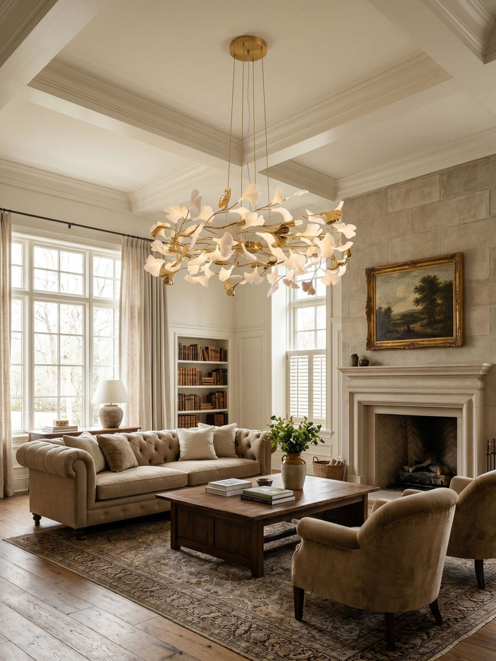 Gingko Ring Chandelier - Vakkerlight