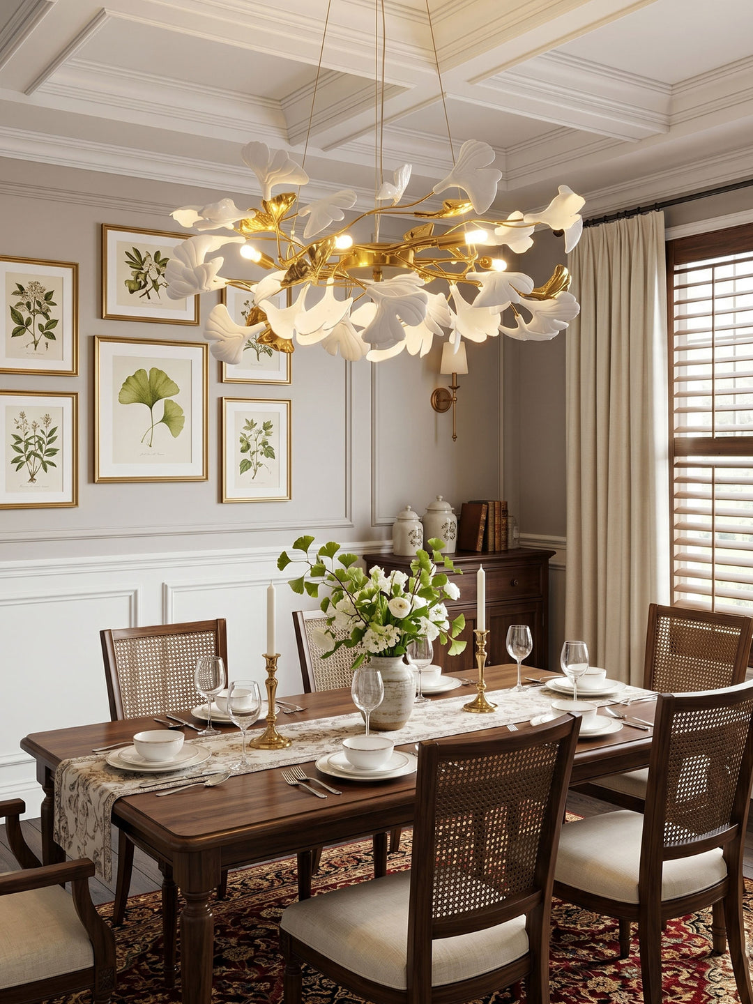 Gingko Ring Chandelier - Vakkerlight