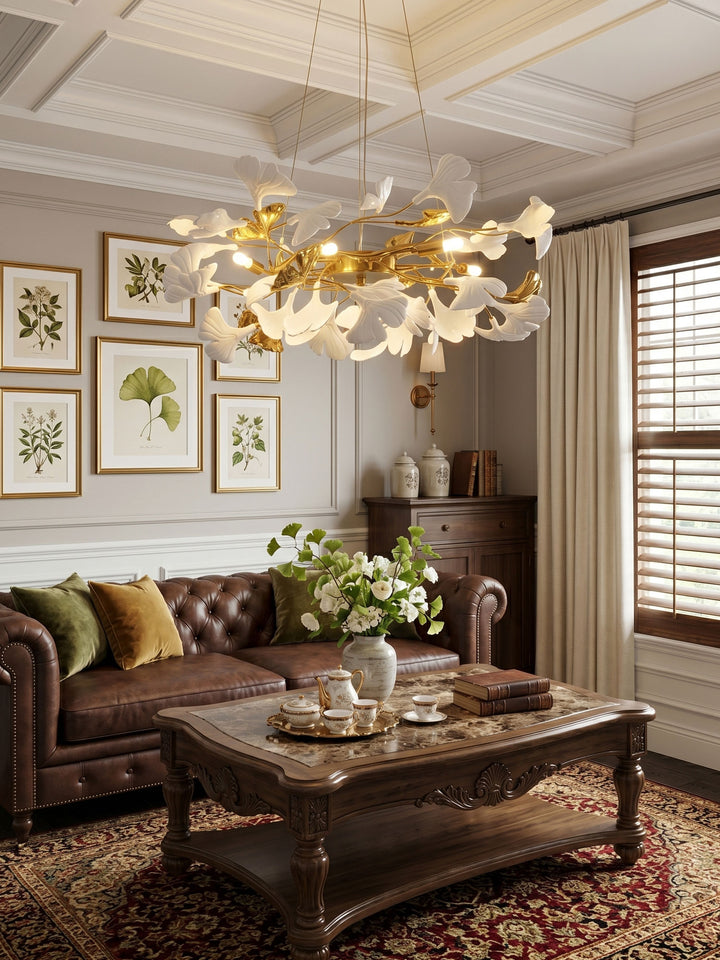 Gingko Ring Chandelier - Vakkerlight