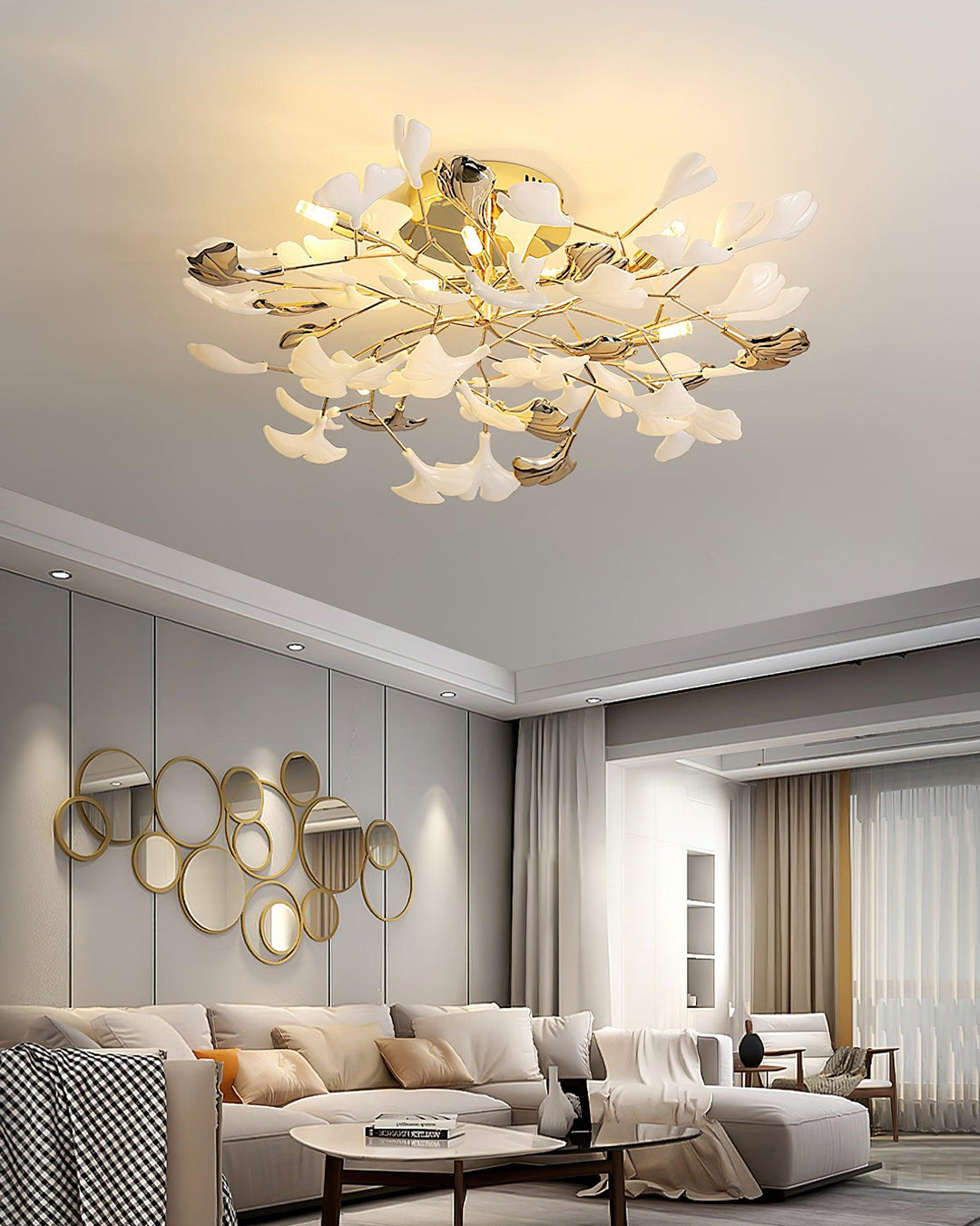 Gingko Rotating Ceiling Lamp - Vakkerlight