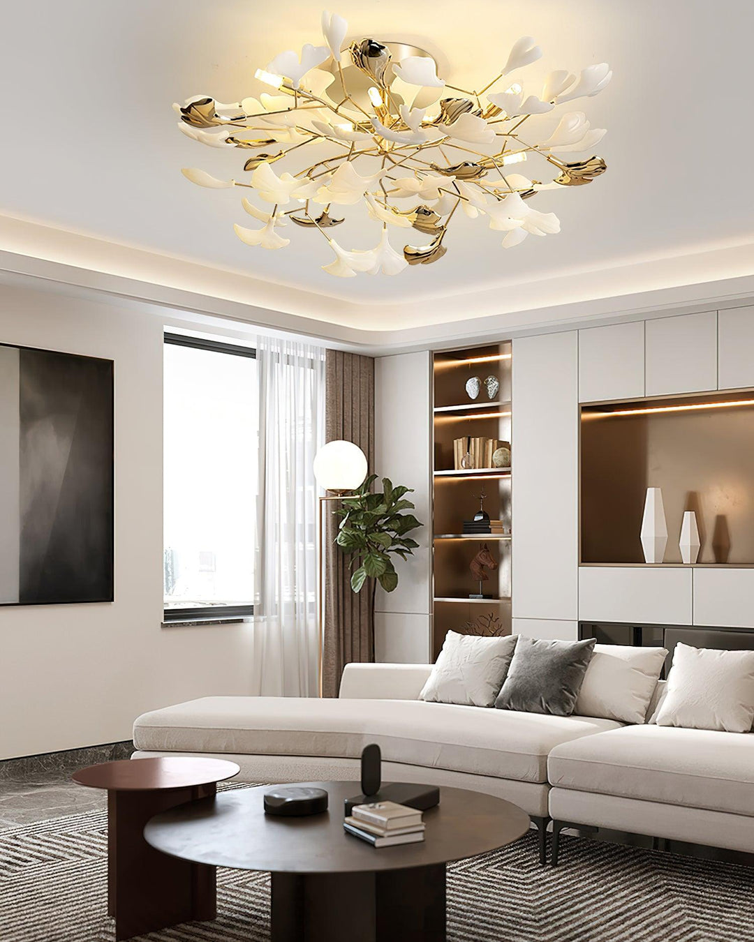 Gingko Rotating Ceiling Lamp - Vakkerlight