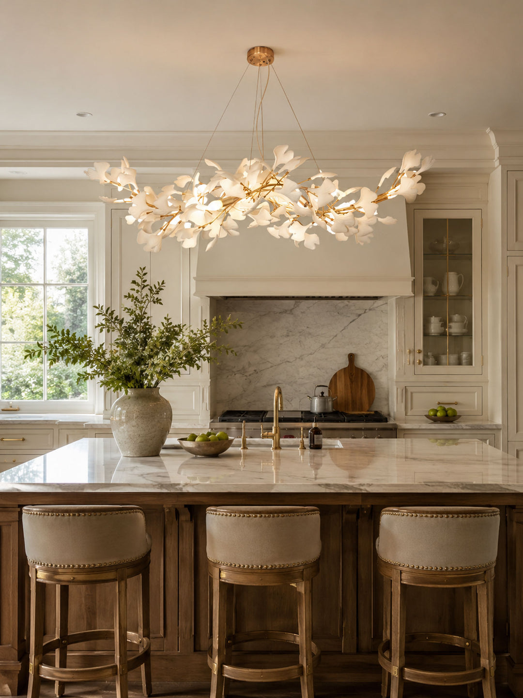 Gingko Wing Chandelier - Vakkerlight