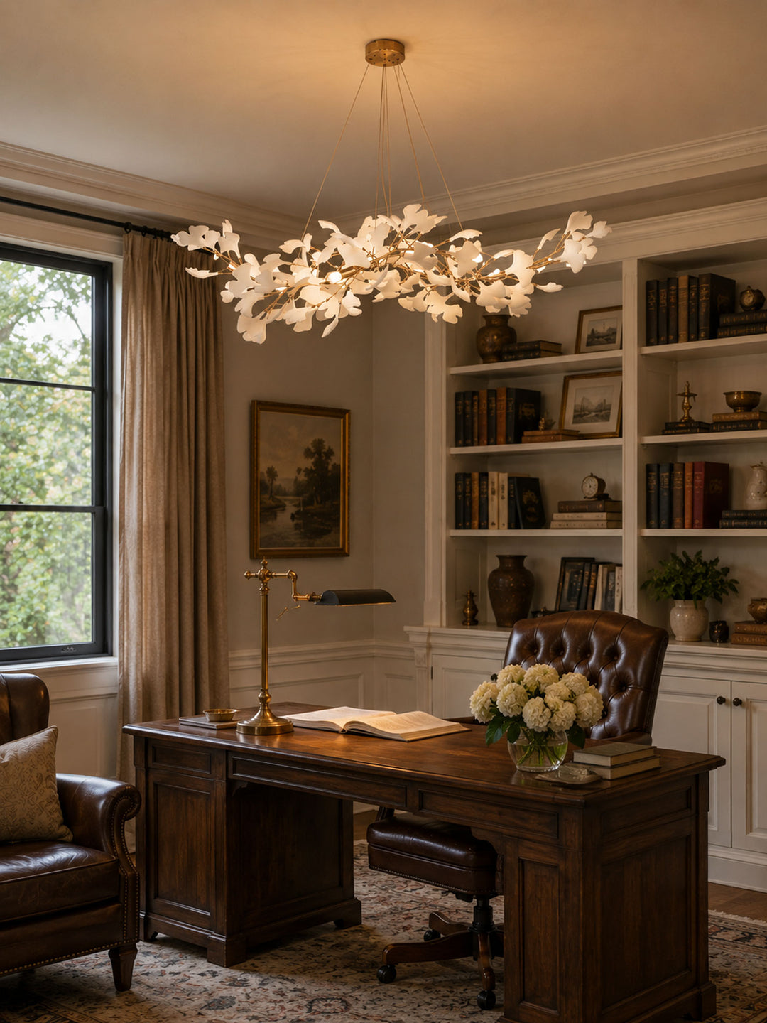 Gingko Wing Chandelier - Vakkerlight