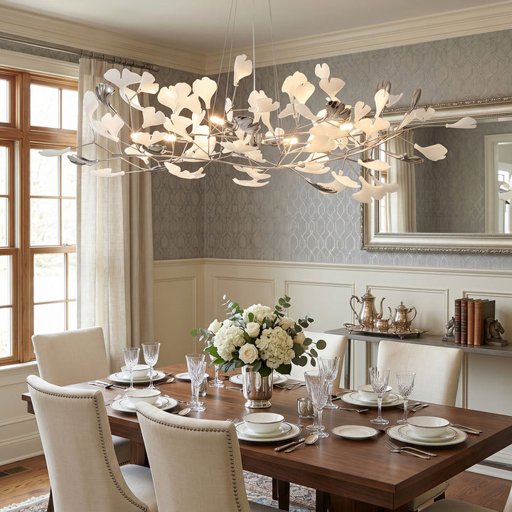 Gingko Wreath Chandelier - Vakkerlight