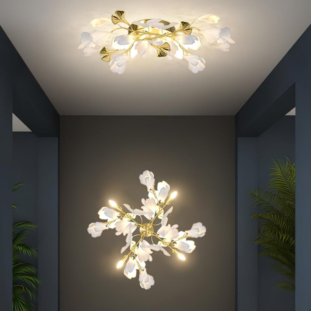 Gingko Flowers Plug - in Wall Lamp - Vakkerlight