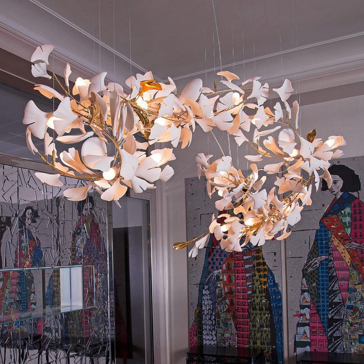 Gingko Leaves Chandelier