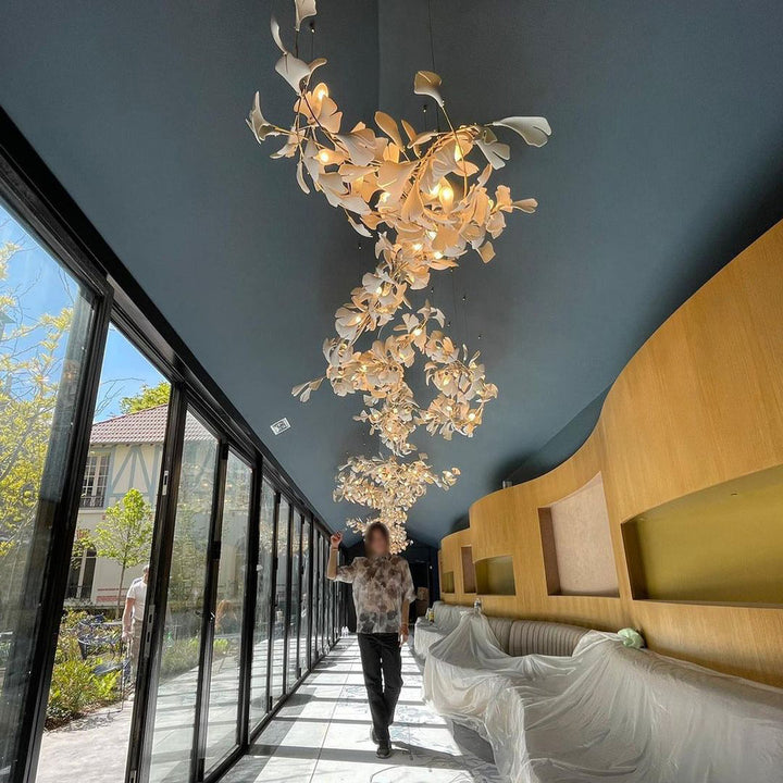 Gingko Leaves Chandelier