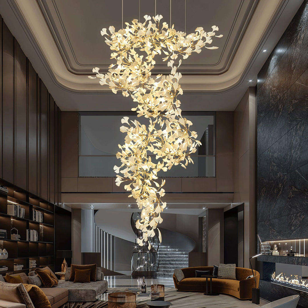 Gingko Chandelier F