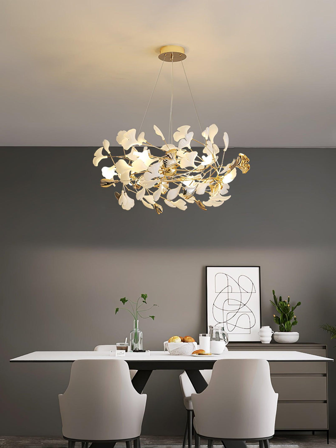 Gingko Chandelier H - Vakkerlight