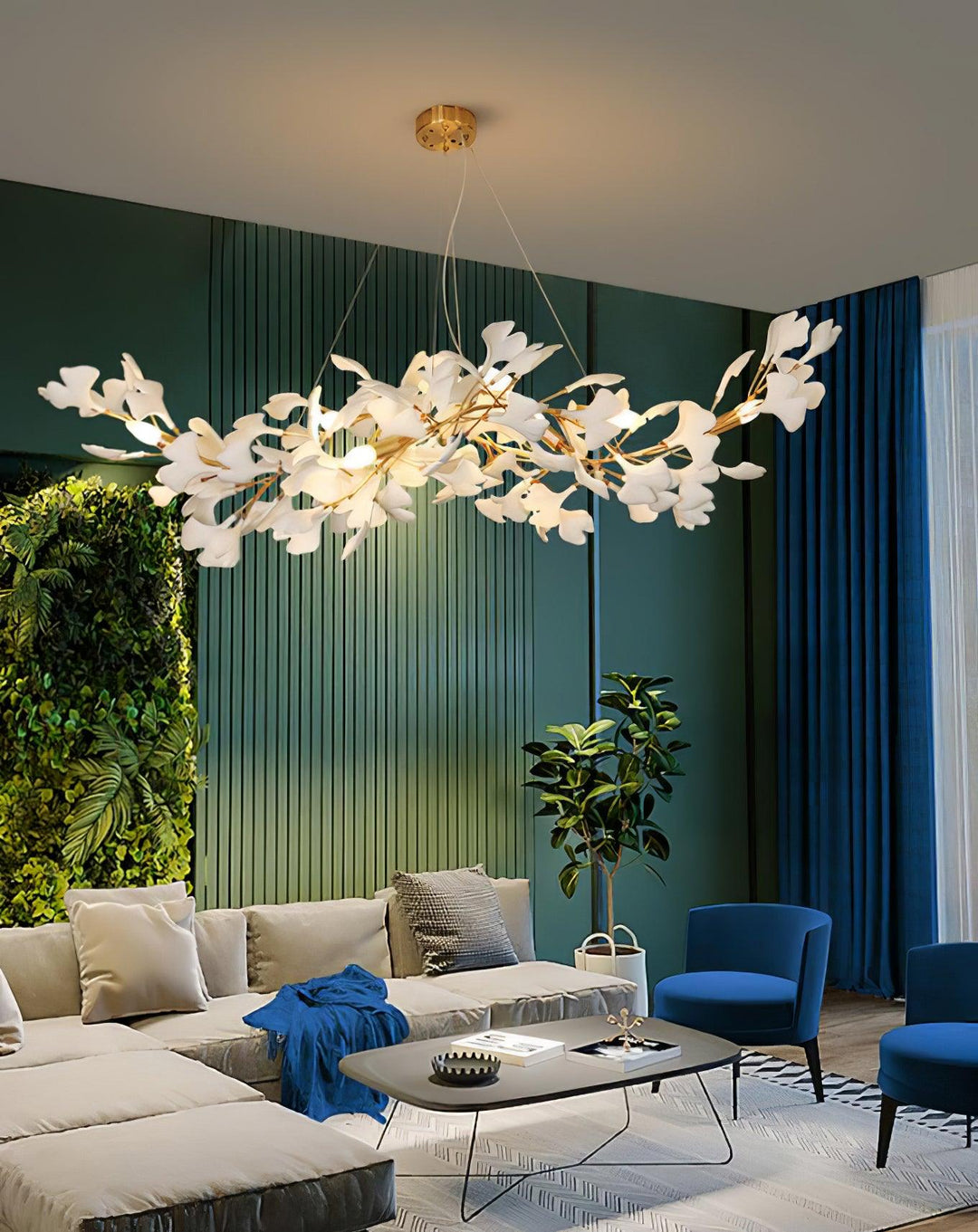 Gingko Chandelier K - Vakkerlight