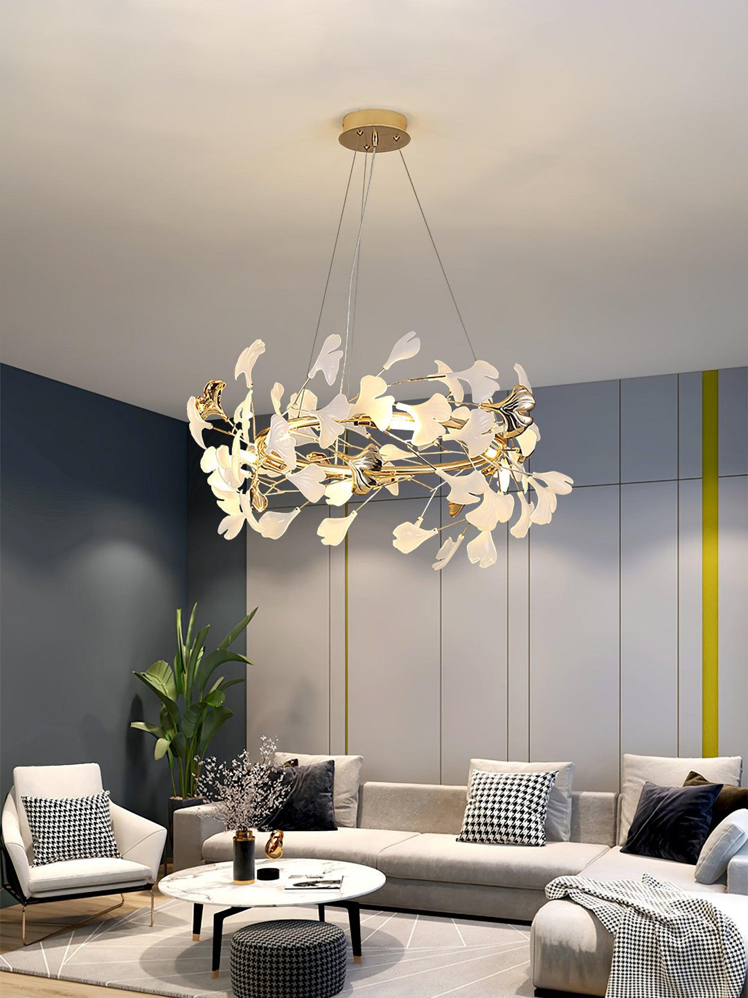 Gingko Chandelier T - Vakkerlight