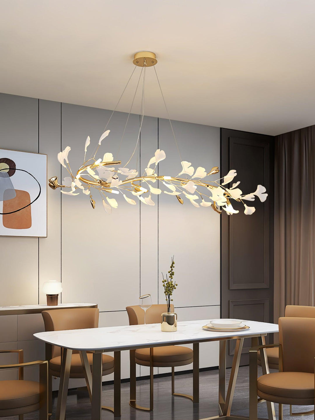 Gingko Chandelier T - Vakkerlight