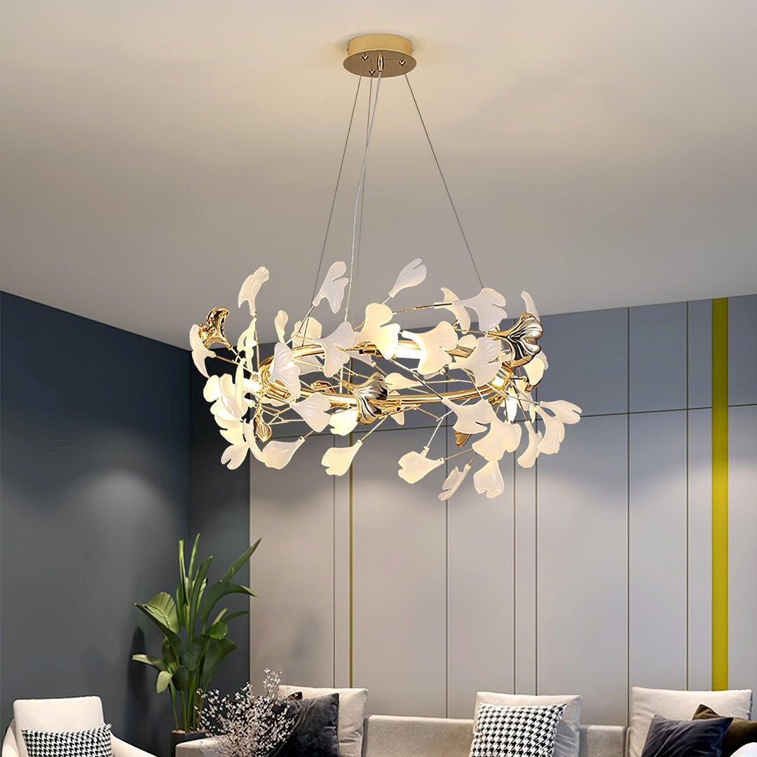 Gingko Chandelier T - Vakkerlight