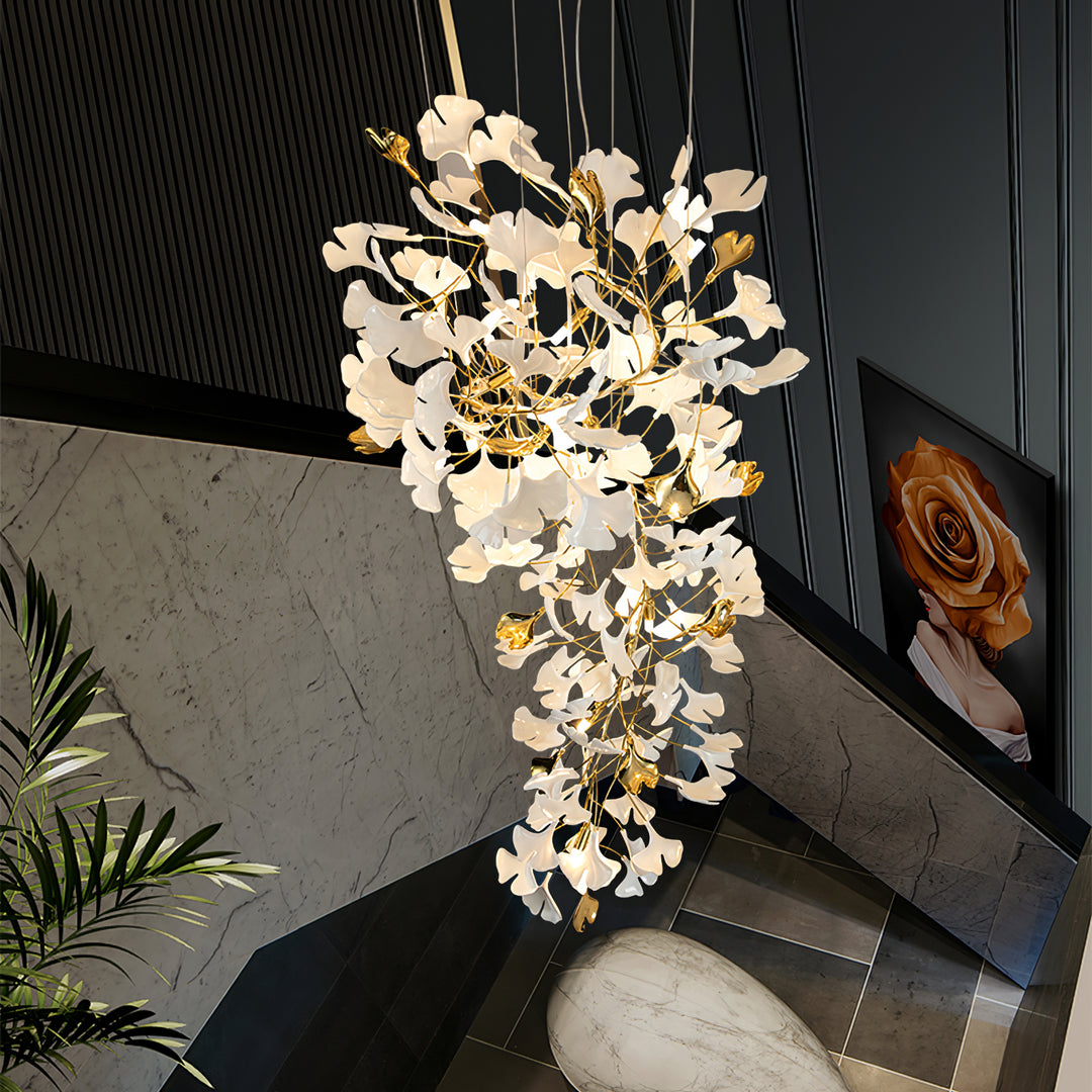 Gingko Chandelier Z