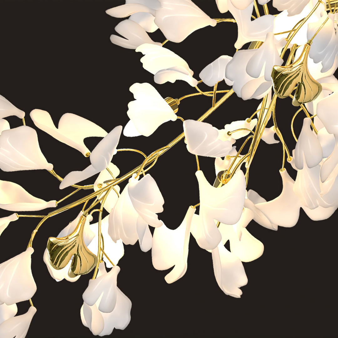 Gingko Long Branch Chandelier