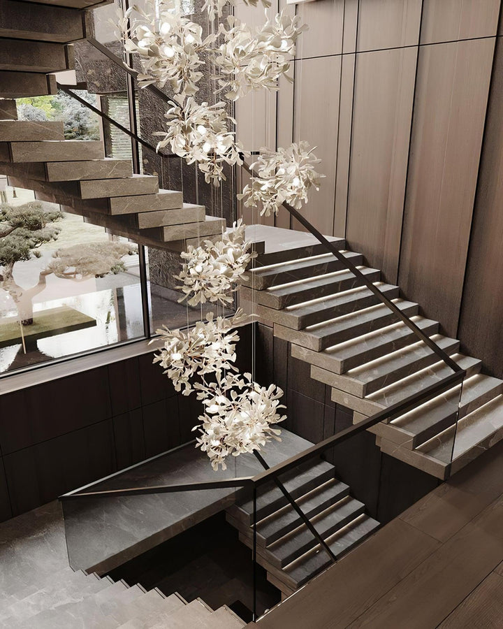 Gingko Chandelier F