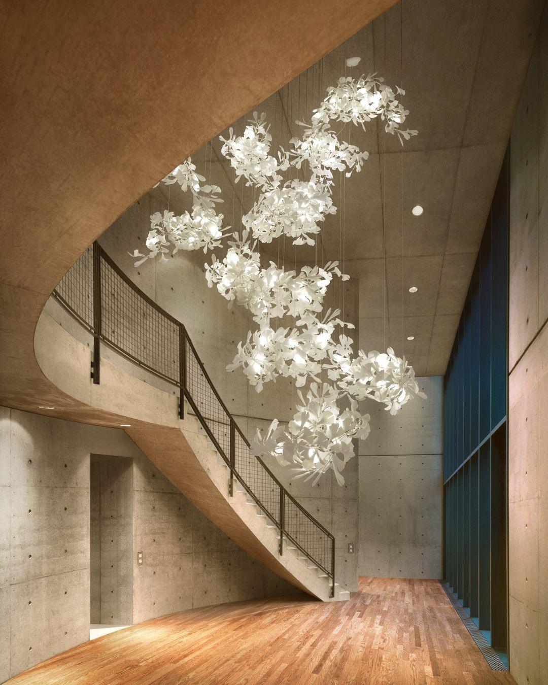 Gingko Chandelier F