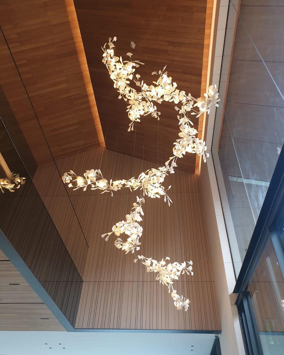 Gingko Chandelier F