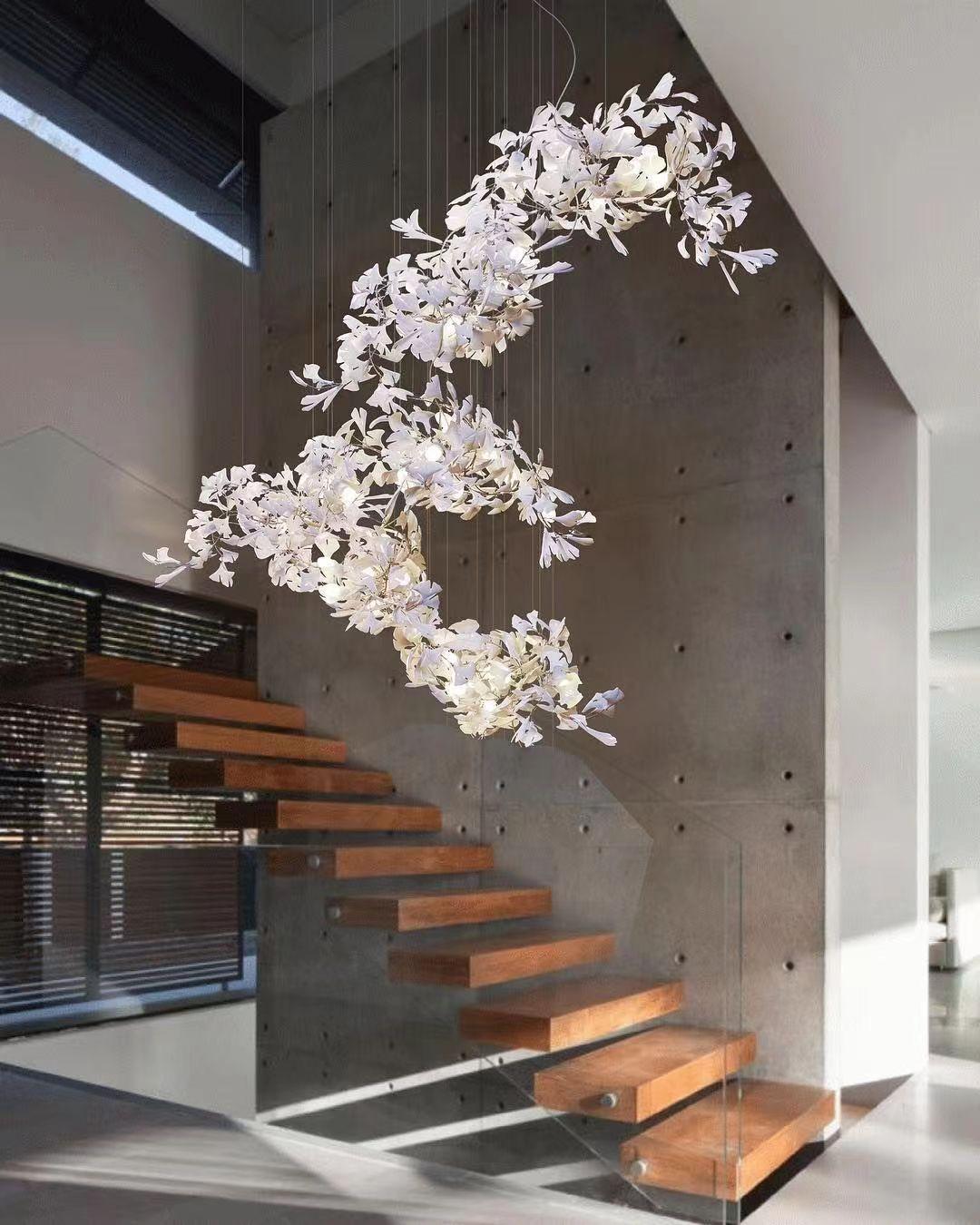 Gingko Chandelier F