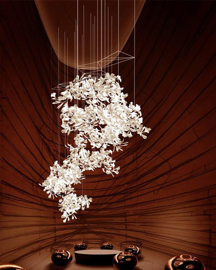 Gingko Chandelier F