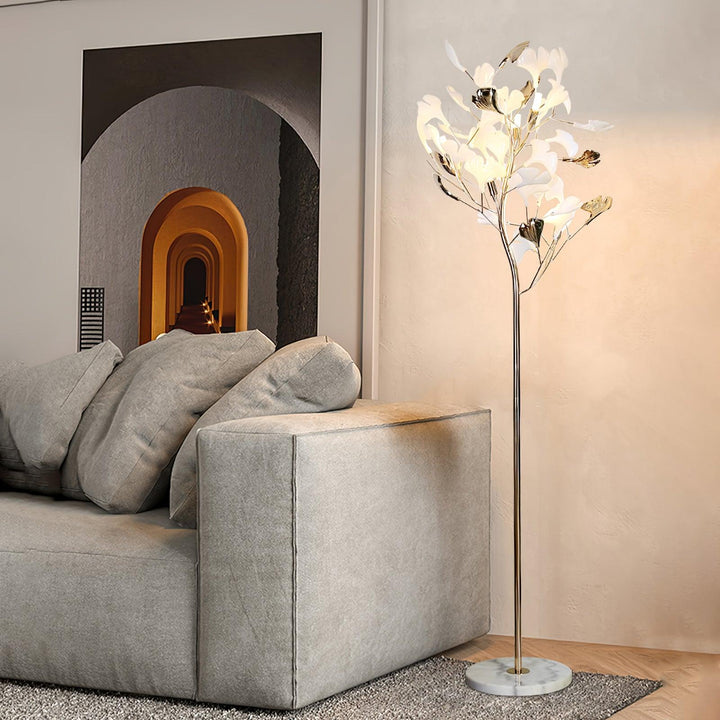 Gingko Leaf Floor Lamp - Vakkerlight