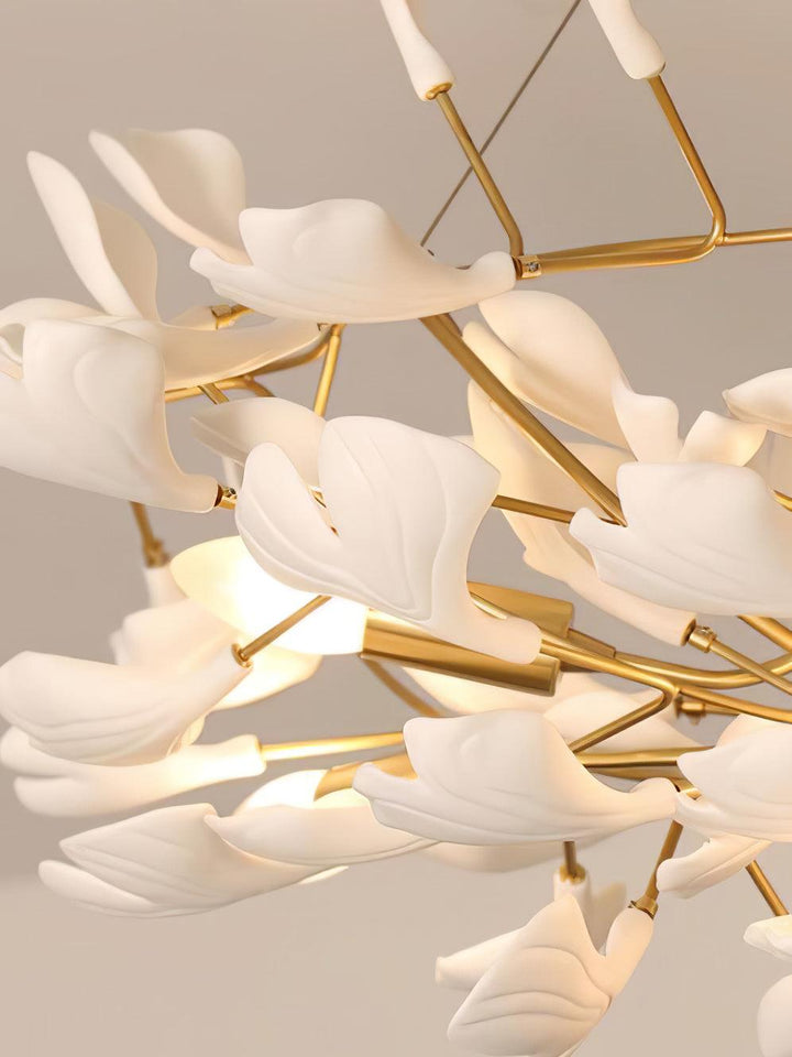 Gingko Long Branch Chandelier - Vakkerlight