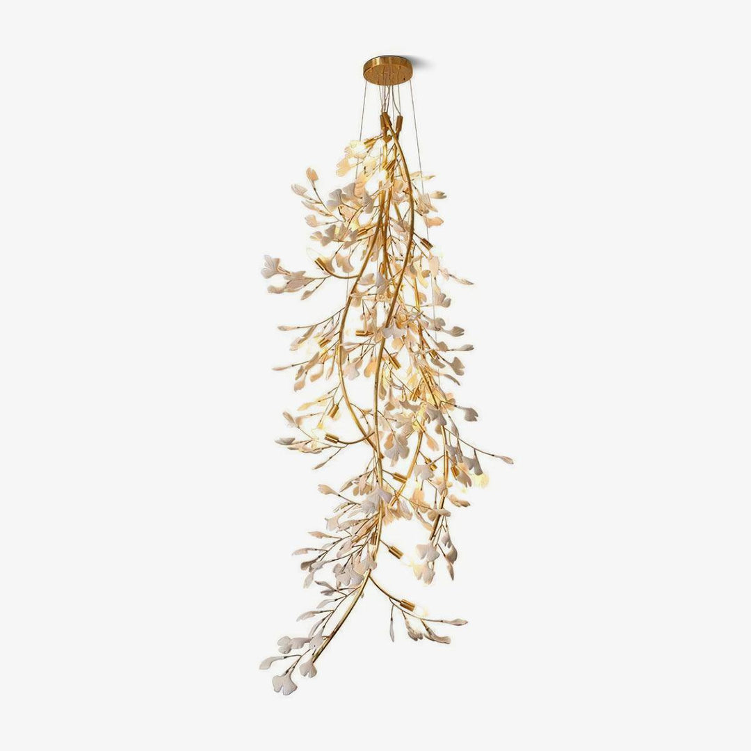 Gingko Long Branch Chandelier - Vakkerlight