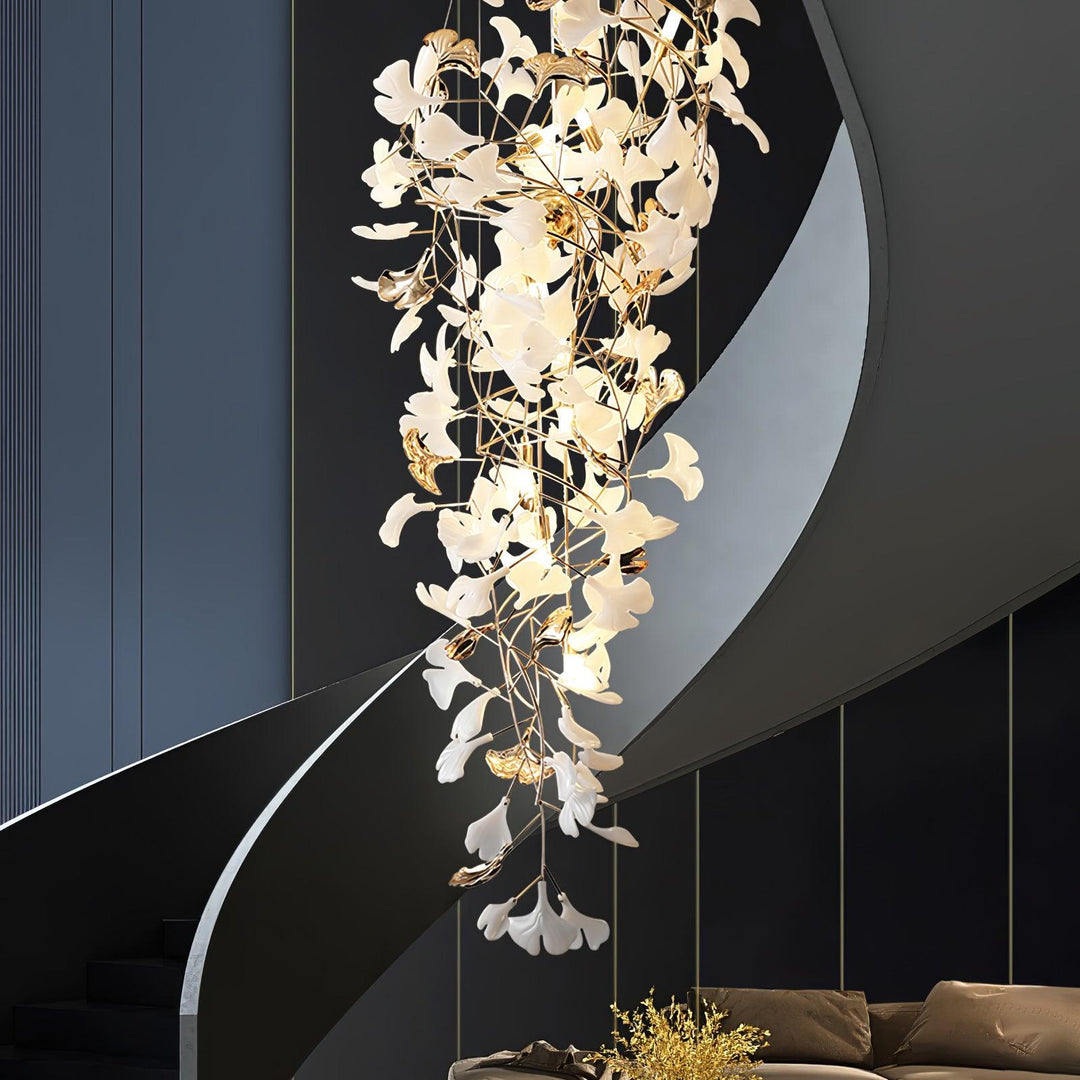 Gingko Ojo Chandelier - Vakkerlight