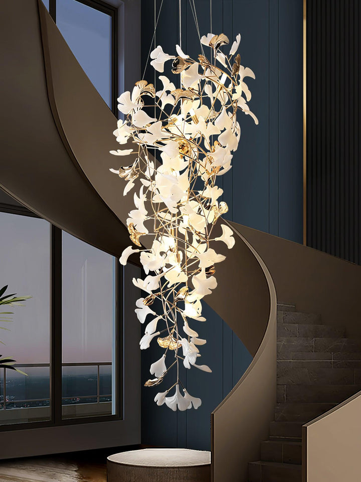 Gingko Ojo Chandelier - Vakkerlight