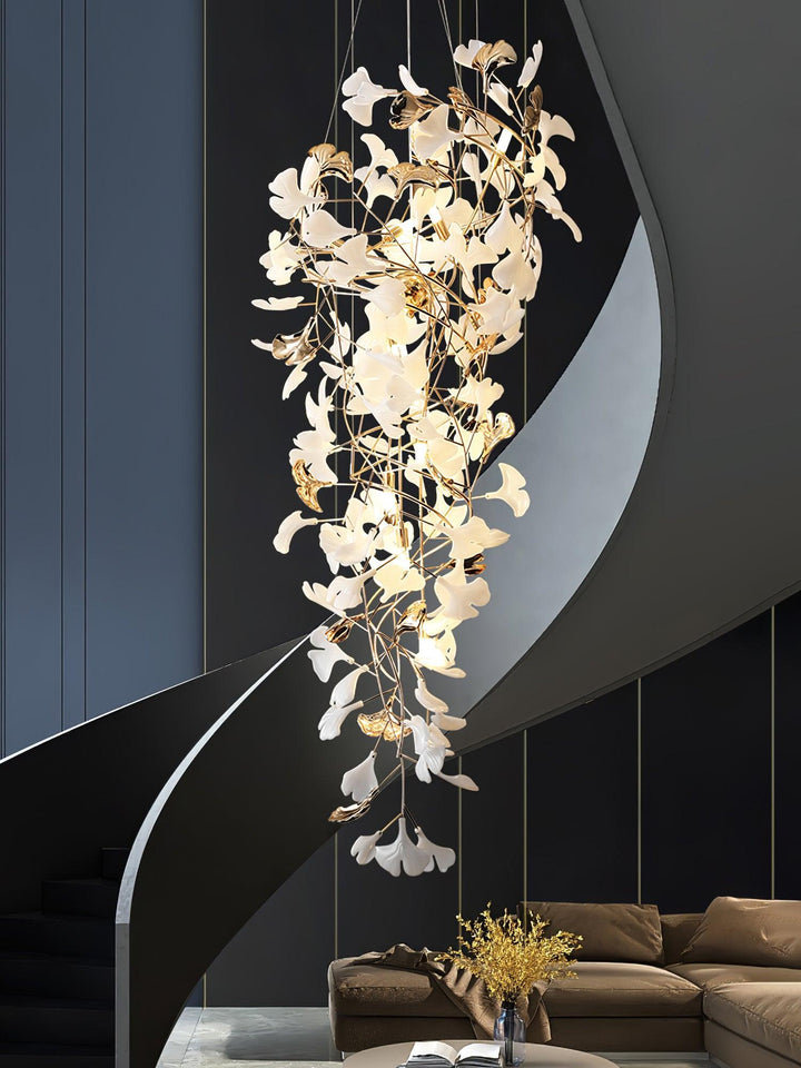 Gingko Ojo Chandelier - Vakkerlight