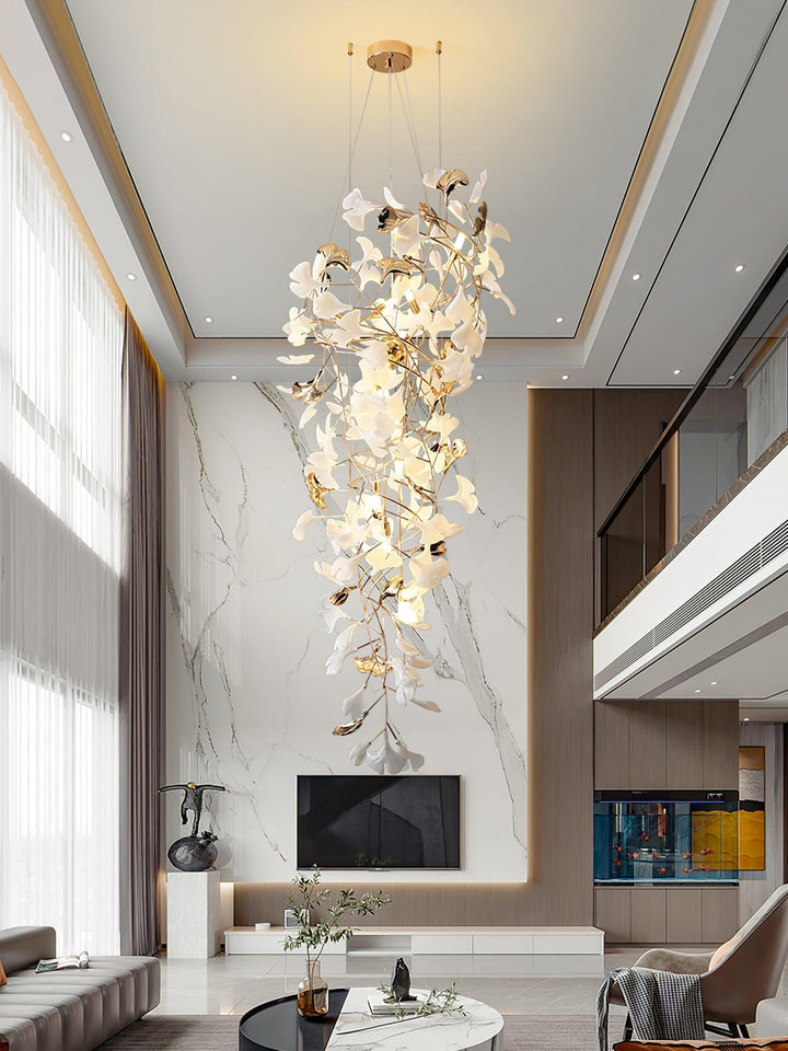 Gingko Ojo Chandelier - Vakkerlight