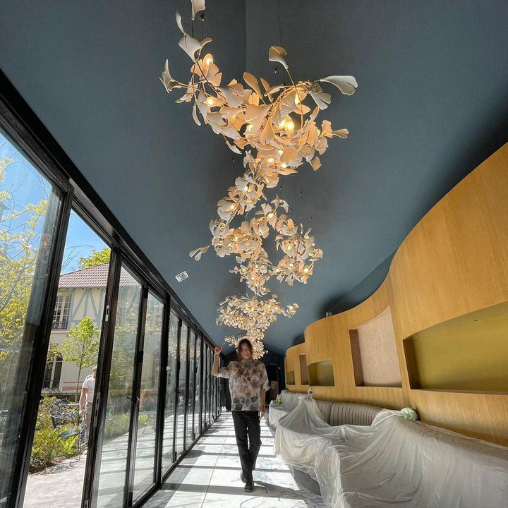 Gingko Combination Chandelier - Vakkerlight