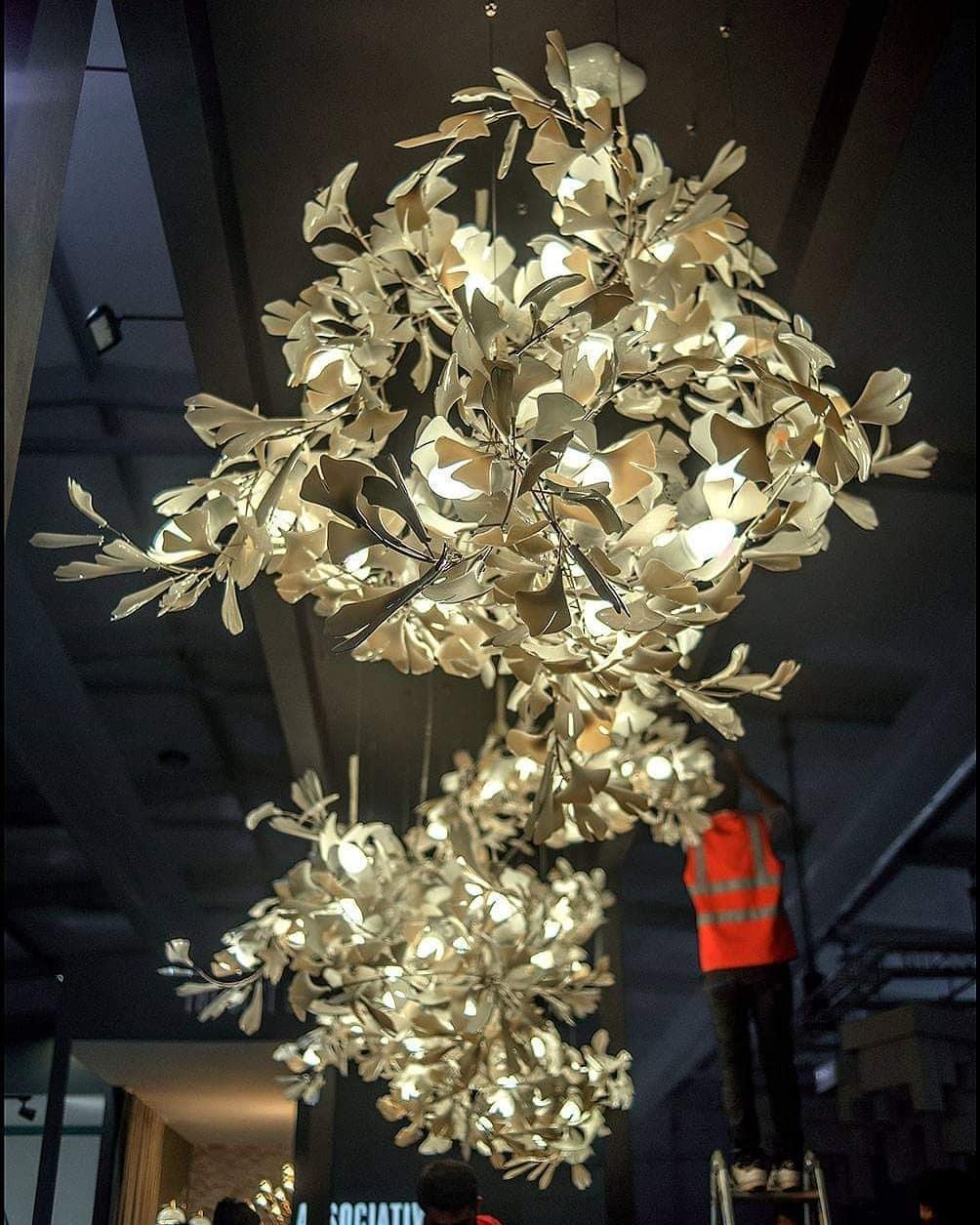 Gingko Combination Chandelier - Vakkerlight