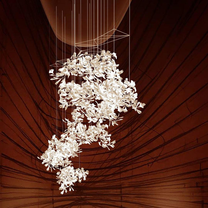 Gingko Combination Chandelier - Vakkerlight