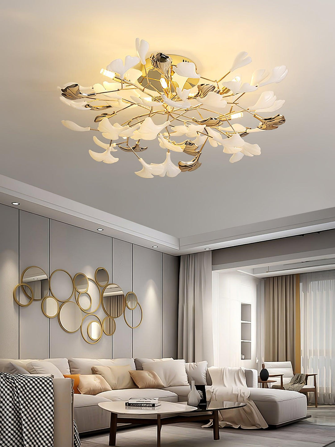 Gingko Rotating Ceiling Lamp - Vakkerlight