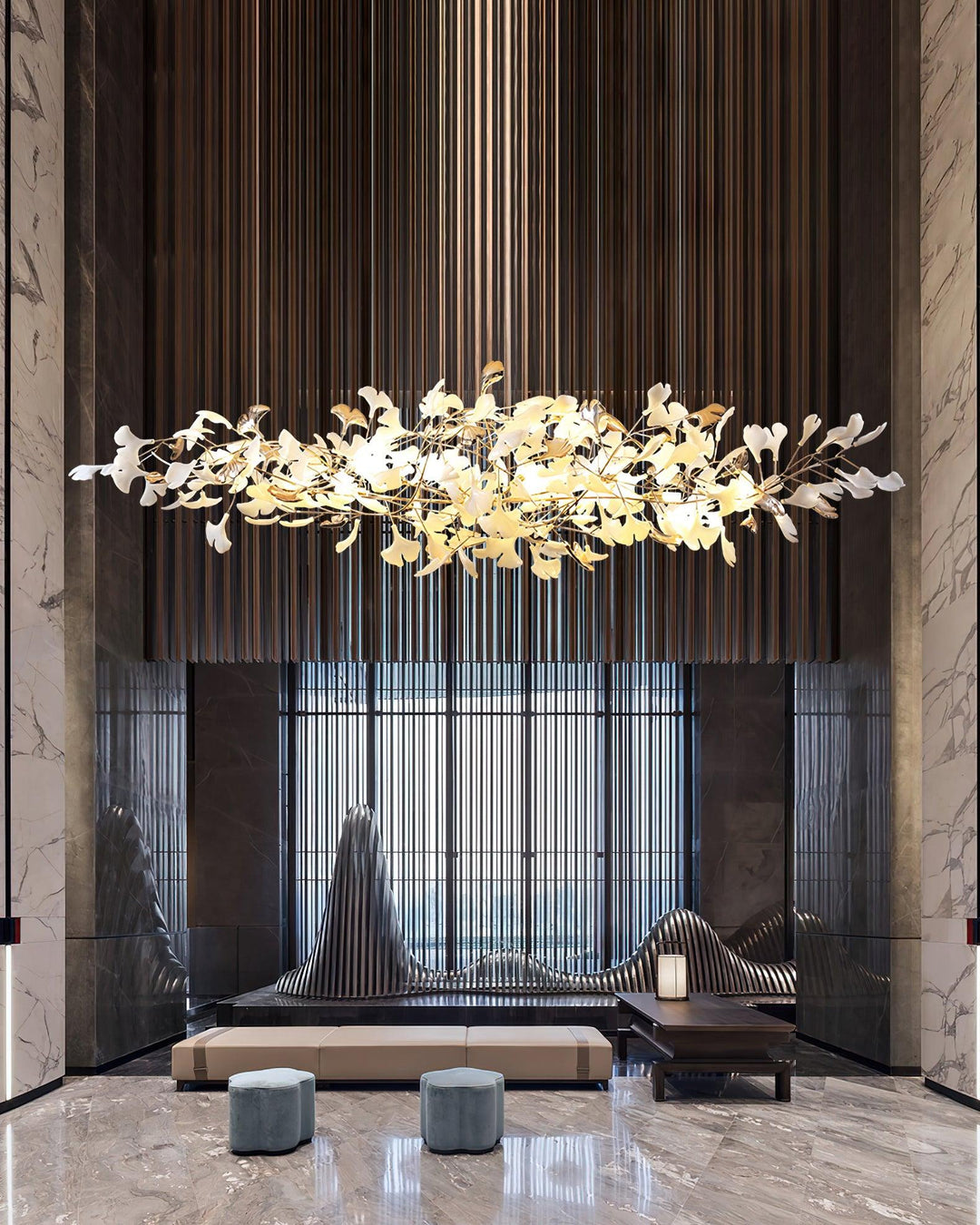 Ginkgo Cloud Chandelier - Vakkerlight