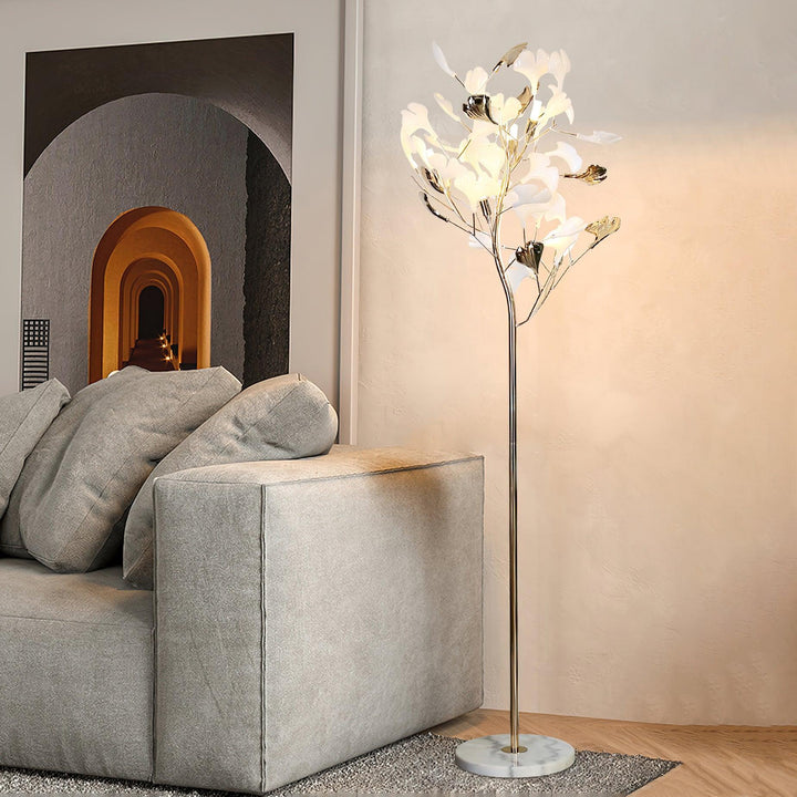 Gingko Leaf Floor Lamp - Vakkerlight