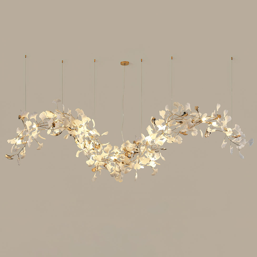 Ginkgo Tip Tlying Chandelier - Vakkerlight