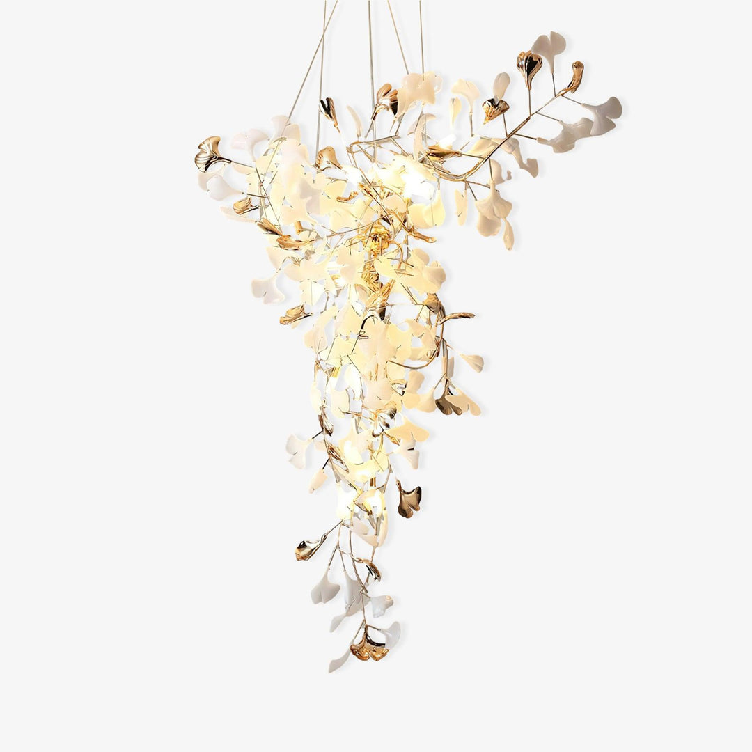 Ginkgo Tip Tlying Chandelier - Vakkerlight