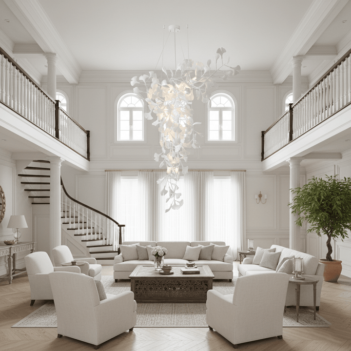 Ginkgo Tip Tlying Chandelier - Vakkerlight