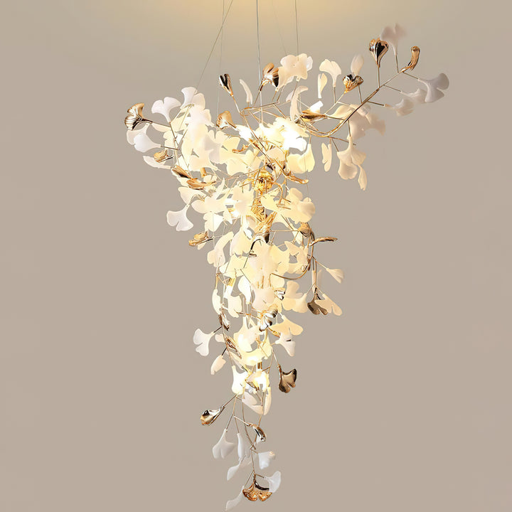 Ginkgo Tip Tlying Chandelier - Vakkerlight