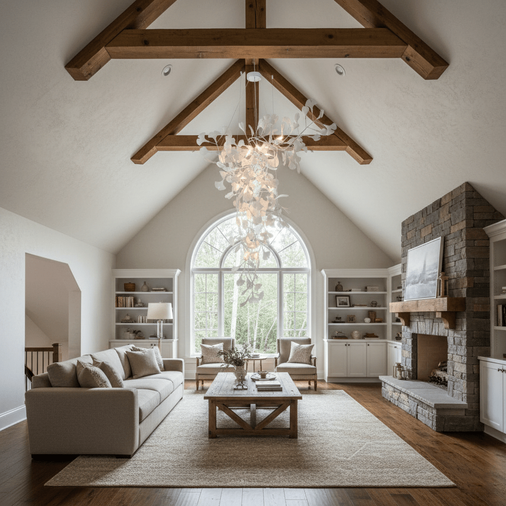 Ginkgo Tip Tlying Chandelier - Vakkerlight