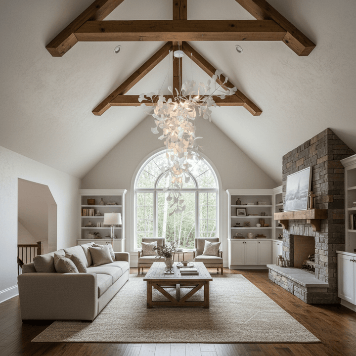 Ginkgo Tip Tlying Chandelier - Vakkerlight