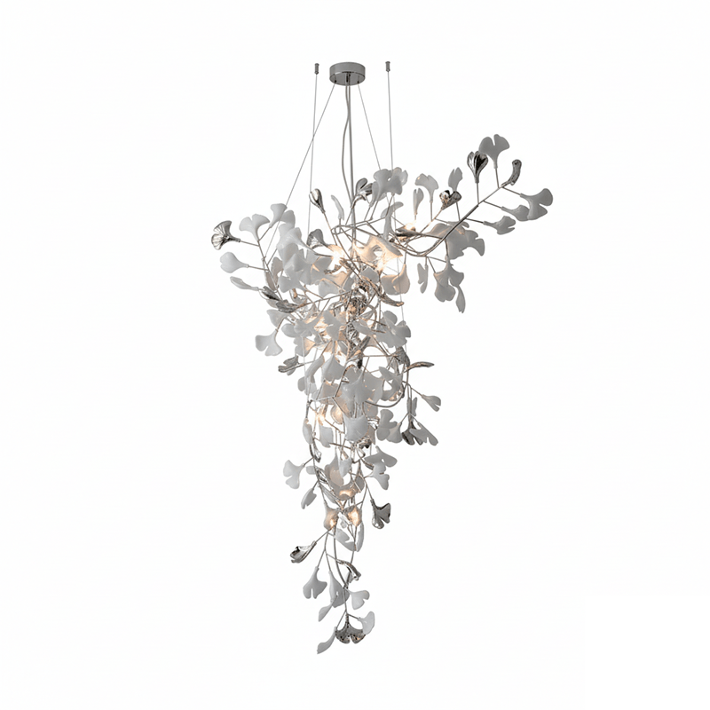 Ginkgo Tip Tlying Chandelier - Vakkerlight